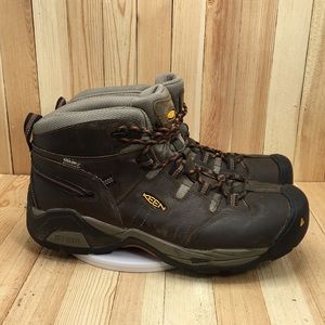 Keen Hiking Boots Men Brown SIZE 12 Outdoor Waterproof 3126